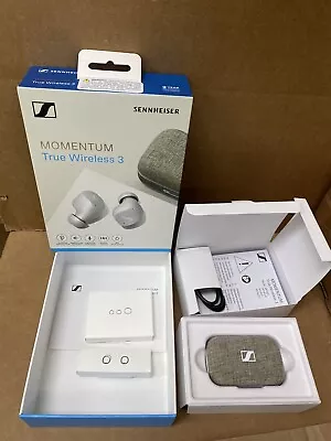 Sennheiser Momentum True Wireless 3 Bluetooth Earbuds - White (MTW3) • $125