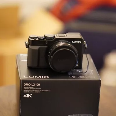 Panasonic LUMIX DMC-LX100 12.8MP Digital Camera - Black Boxed  A  Condition • £350