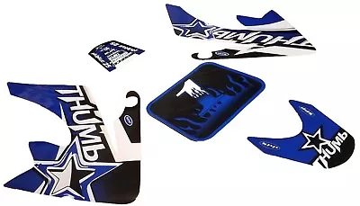 Dirt Pit Bike Blue Thumbstar Decal Stickers For Honda Xr50 Crf50 90cc Ssr Sdg • $12.95