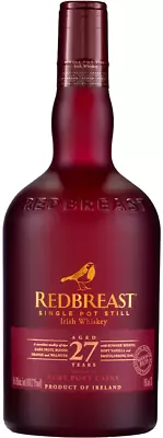 Redbreast 27 Year Old Single Pot Still Irish Whiskey 700ml Bottle • $1338.90