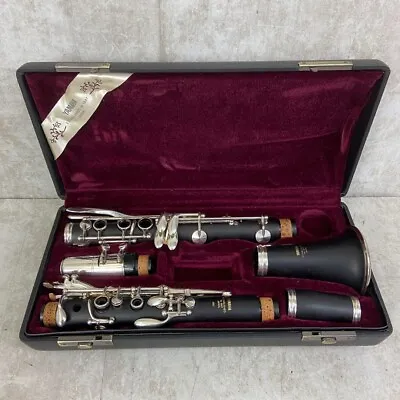 YAMAHA Bb Clarinet YCL-450 Maintained Black Wood Musical Instrument Adjusted • $749