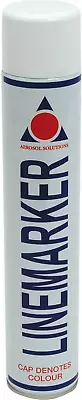 Aerosol Solutions 0901 Line Marker Spray Paint White 750ml • £8.50