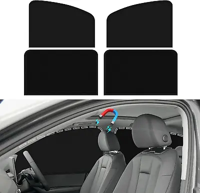 Universal Side Window Sun Shade Magnetic Privacy Blinds Car Curtain For Camping • $23.78