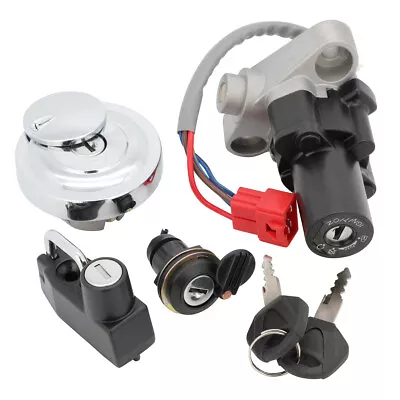 $65.99 • Buy Ignition Switch Fuel Cap Seat Lock Keys For Yamaha V-Star XVS650 XVS1100 Custom