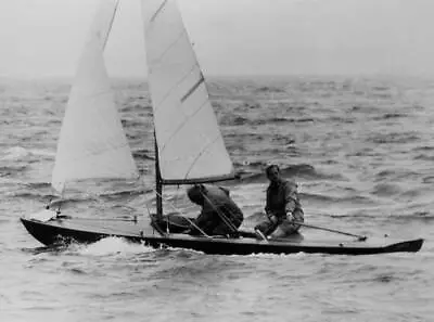 Prince Philip Friend Mr Uffa Fox Cruise Aboard Coweslip Near C- 1968 Old Photo • $5.79