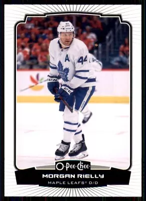 2022-23 UD O-Pee-Chee OPC Base #112 Morgan Rielly - Toronto Maple Leafs • $0.99