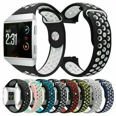 $6.22 • Buy Replacement Band Sport Silicone Wristband Watch Strap For Fitbit Ionic 8 Colours