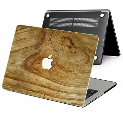 Laptop Accessories Natural Wood Hard Case KB Cover For New Macbook Pro Air M1 M2 • $15.29