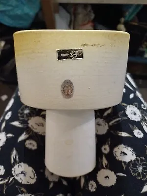 Rare Eastern Unusual Shaped Pottery Bowl TAKE Sticker • £18
