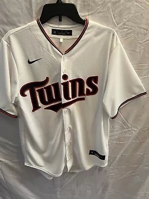 Nike Minnesota Twins White Home Replica Jersey Men’s Size Medium • $39.99