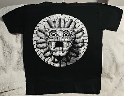 Aztec Mayan Inca Calendar Art Warrior Mexico T-shirt • $11.27