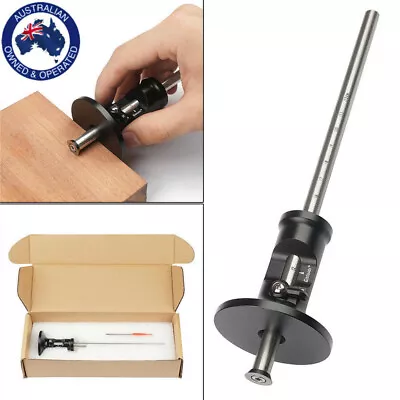 Wheel Marking Gauge Woodworking Marking Scriber Solid Metal Bar Wood Scribe AU • $31.99