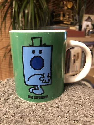 RARE 2014 Sanrio Mr Men Mr Grumpy Mug Don’t Talk To Me Till I’ve Had My Coffee! • £6.86