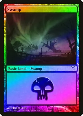 Swamp (236) FOIL Avacyn Restored NM Basic Land MAGIC GATHERING CARD ABUGames • $2.55