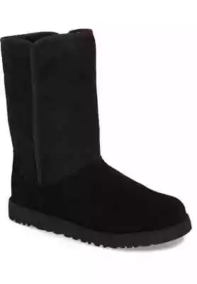 Womens UGG Michelle Suede Sheepskin Australia 1013462 Chestnut Boots Size 8.5 • $80