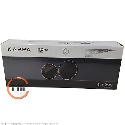 Infinity KAPPA 20MX 2.5” 195W Peak Car Audio Midrange W/ Bandpass Crossover Pair • $119.95