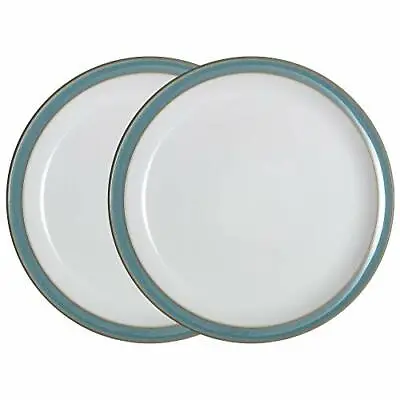 £50.40 • Buy Denby Imperial Blue 2 Piece Dinner Plate Set  Assorted Colour Names 