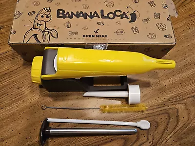 Banana Loca Kitchen Gadget Core & Fill A Banana While Still In Its Peel NIB • $29.99