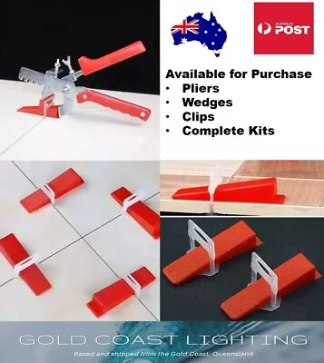 Tile Leveling Clips Tile Leveling System Spacers Wedge Clips Tile Leveling Tool • $174.95