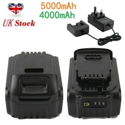 18V Li-ion Battery/Charger For DEWALT 18Volt XR DCB180 DCB205 DCB182 DCB204-2  • £15.90