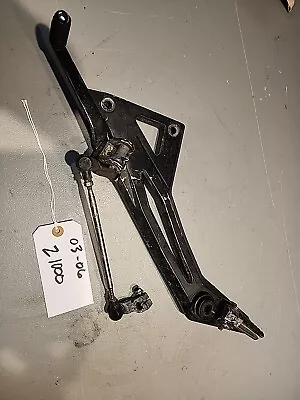 2006 03-06 Kawasaki Z1000 Z 1000 Left Rearset Shifter Shift Linkage Pedal  • $98