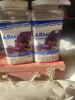 ARM Calcium Reactor Media - Coarse - 1 Gal Plus A Half Bottle Included • $45