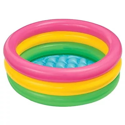 Inflatable Kiddie Pool - Sunset Glow Kids Pool Wading Pool For Outside Garden • $18.18