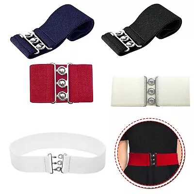 £3.95 • Buy Elasticated Wide Classic Nurse Belt Vintage Retro Waist Cincher Women Charm Gift