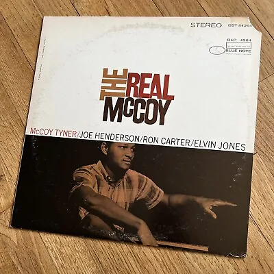 ✨Vintage McCoy Tyner “The Real McCoy” LP VG/EX+ Blue Note Stereo BST84264 • $32