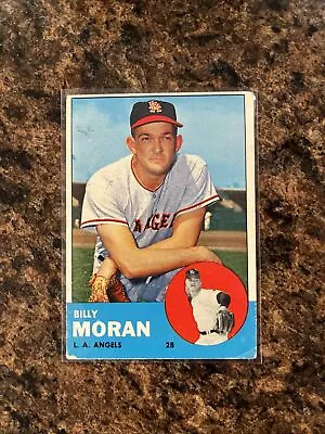 Billy Moran 1963 Topps #57 VG • $1.21