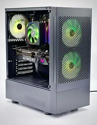 Custom Gaming PC Ryzen 5 5600 32GB RAM 1TB SSD RX 6800 WIN 11 Editing Computer • $1299