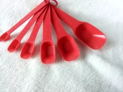 Red Measuring Spoon Set ( Last One ) • $7.99