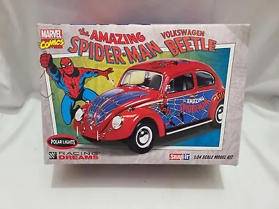 2013 Polar Lights Amazing Spider-Man Marvel Comics Volkswagen Beetle Model Kit • $20.95