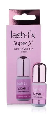 Lash FX Super X Rose Quartz Lash Extension Glue/Adhesive 1s 5ml SALE PRICE • £19.95