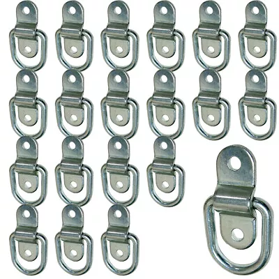 Stainless Steel D-ring Tiedown Anchors 3500 Lb. Capacity Tie Downs 20-Pack • $62.35