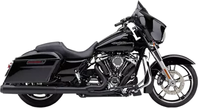 Cobra Powerflo 2-Into-1 Exhaust Black For Harley FLHR FLHX FLTR 2017-Up 6451RB • $1032.60