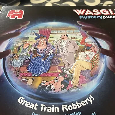 Wasgij Mystery Puzzle 9 Great Train Robbery • £0.99