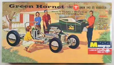 MONOGRAM GREEN HORNET T Bucket Hot Rod 1/25 Model Kit #PC61 - SEALED PARTS • $32.39