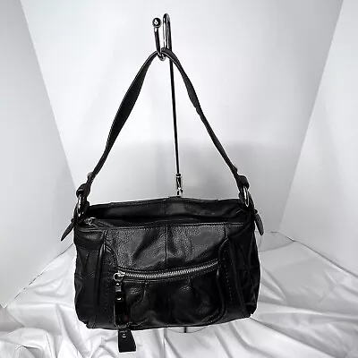 B. Makowsky Woman Genuine Leather Handbag Black • $39.99