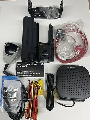 APX VEHICULAR ADAPTER CHARGER NNTN8527A Complete Kit • $1400