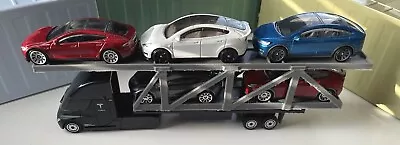 3D Print Add-On For 1/64 Matchbox Convoys Tesla Semi 5 Car Transport/Car Carrier • $23.70