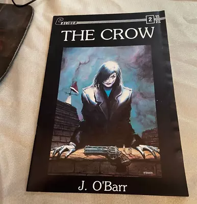 The CROW #2 / 1st Printing / 1989 / CALIBER / J O'BARR / FINE / Comic Book • $89.95