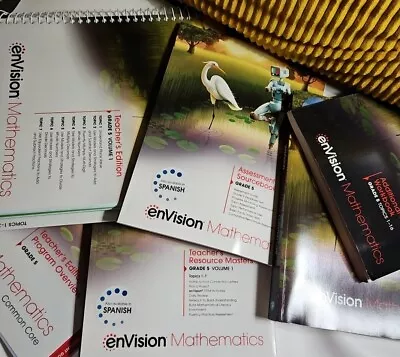 NEW KIT Envision MATHEMATICS Teacher & Student Program Curriculum Grade 5 2020 • $42