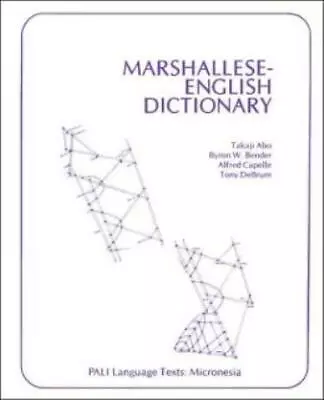 Marshallese-English Dictionary • $45.85