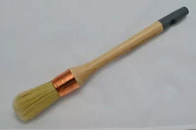 29mm Specialist Long Round Sash Paint Brush - TAPER Natural Pure Bristle Mix. • £9.97