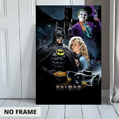 Batman 1989 Movie Poster Michael Keaton Jack Nicholson - 11x17  Wall Decor • $14.90