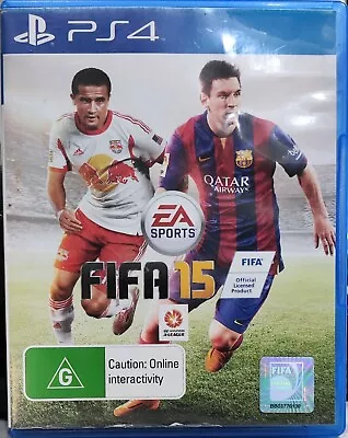 FIFA 15  PlayStation 4 Australian Edition- Free Postage • $4.75