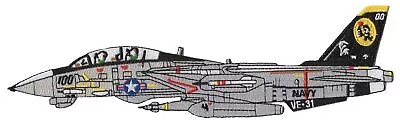 F-14B Tomcat Side View VF-31 Fighter Squadron Patch • $24.57