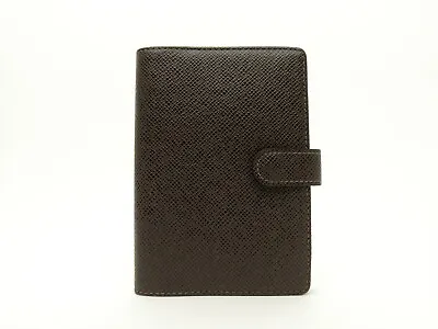 Louis Vuitton Authentic TAIGA Leather Grizzli Agenda Fonctionnel PM Diary Cover • $129