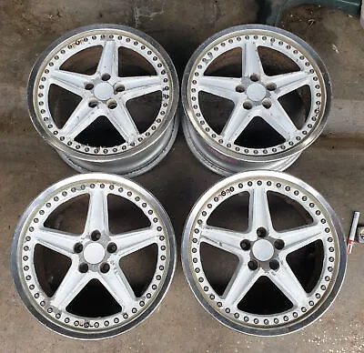 JDM 17  SuperStar Eurox Granduer Wheels Rims For St205 Gc8 Impreza Wrx BRZ Ft86 • $2096.12